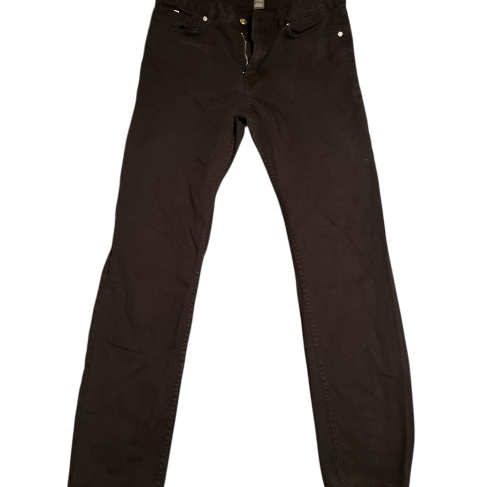 H&M Men's Slim Straight Jeans - Black